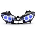 039 Headlamp Yamaha Yzf R6 2003-2005 Front Lightings Hid Blue Lens